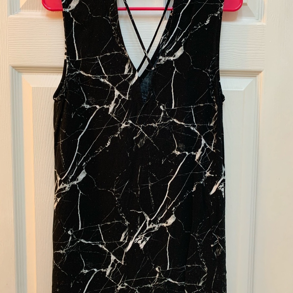 Kendall & Kylie mini dress with collar and straps